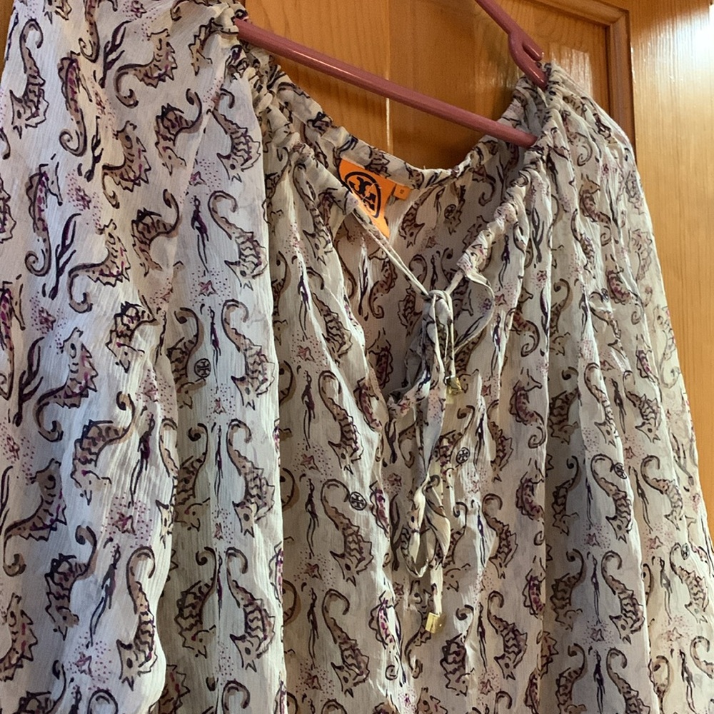 Tory Burch Seahorse Tunic - Size 12 - Picture 4 of 8